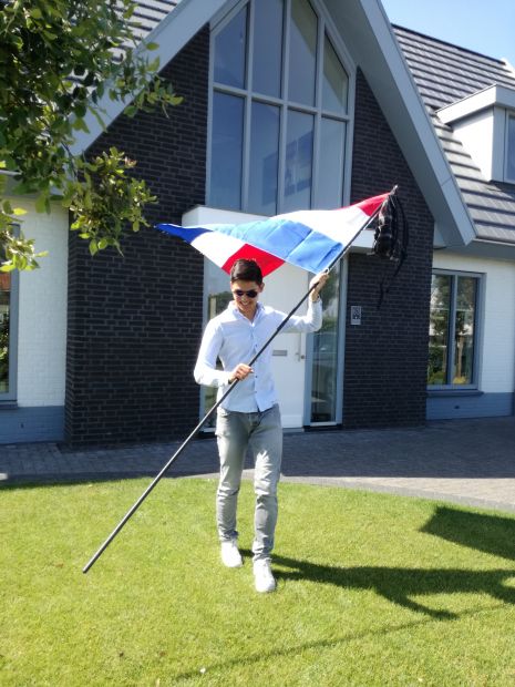 Randy geslaagd!